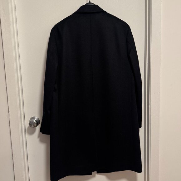 Uniqlo Black Wool Cashmere Overcoat XS - Picture 3 of 5
